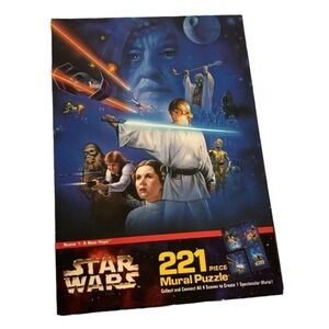 Vintage Star Wars puzzle, has all pieces